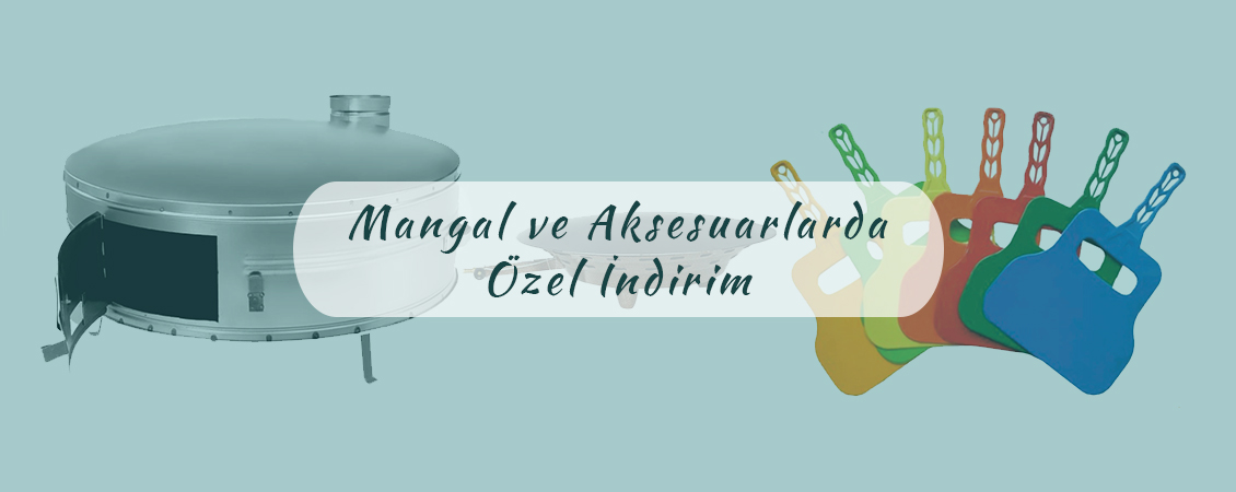 Mangal ve Aksesuarlarda Özel İndirim